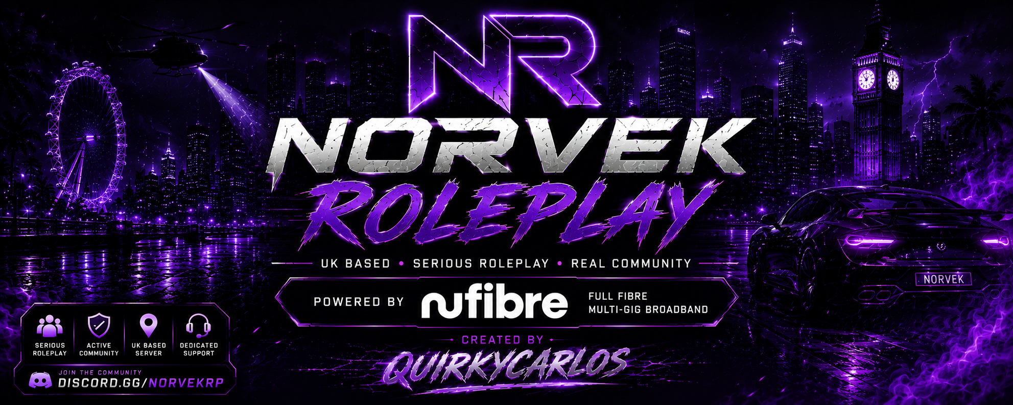 Norvek Roleplay, UK based serious roleplay community